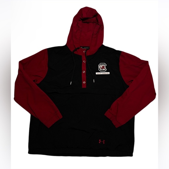 South Carolina Gamecocks Under Armour Pullover Anorak Jacket 2XL - Picture 1 of 9